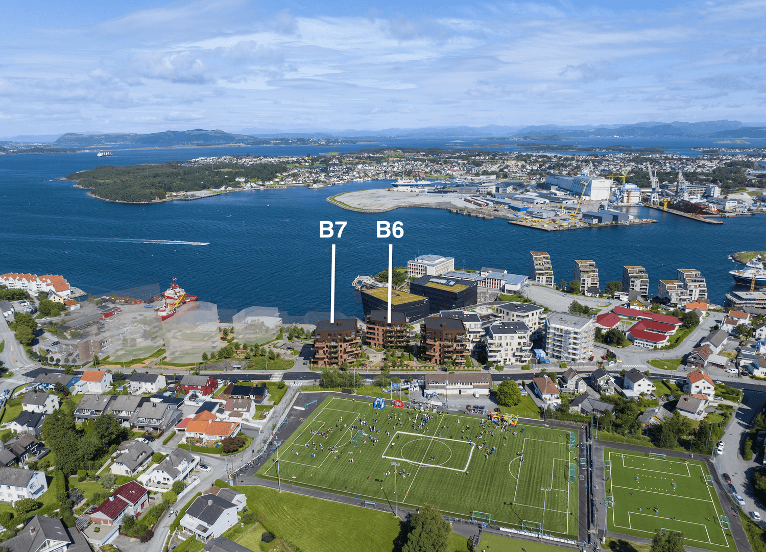 Nå er det ikke lenge til vi starter salget av nye selveierleiligheter i byggene B6 og B7 i Byfjordparken.